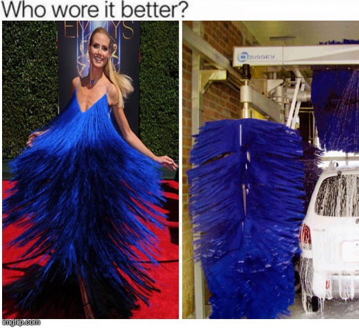 who wore it better? | image tagged in who wore it better | made w/ Imgflip meme maker