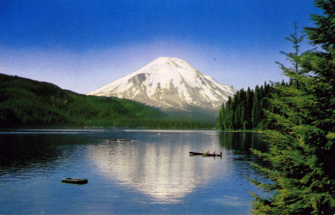 mount saint helen's Blank Meme Template