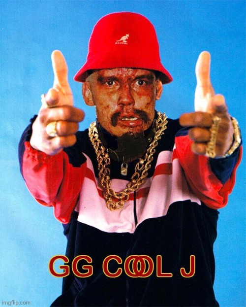 GG Cool J | image tagged in punk,rap,hip hop,mashup,hardcore,funny | made w/ Imgflip meme maker