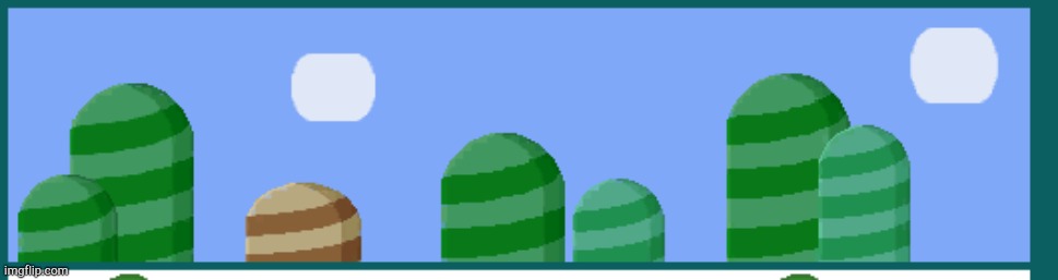 Donut Plains SNES background | image tagged in donut plains snes background | made w/ Imgflip meme maker