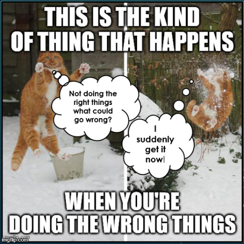 What Could Go Wrong? | image tagged in you're doing it wrong,doing the right things,what could go wrong,right in the childhood,i have no idea what i am doing,why am i  | made w/ Imgflip meme maker