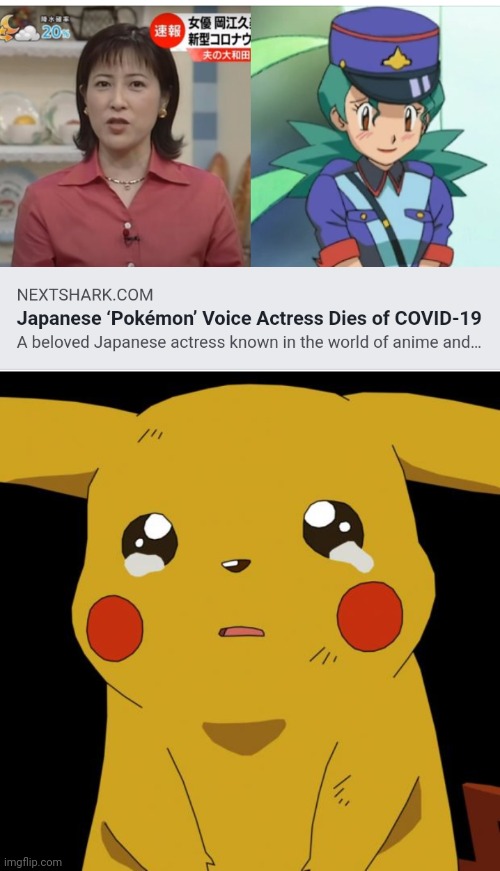 THAT JUST SUCKS | image tagged in pikachu crying,memes,pokemon,covid-19 | made w/ Imgflip meme maker