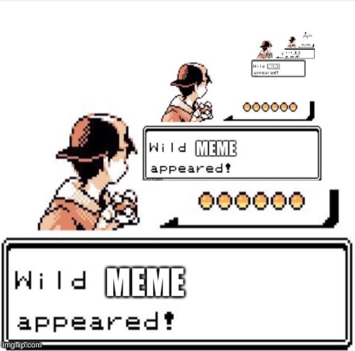 A Wild Meme Appeared | image tagged in memes,pokemon | made w/ Imgflip meme maker