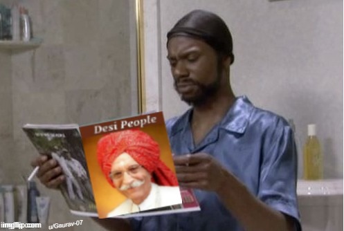 Desi People Blank Meme Template
