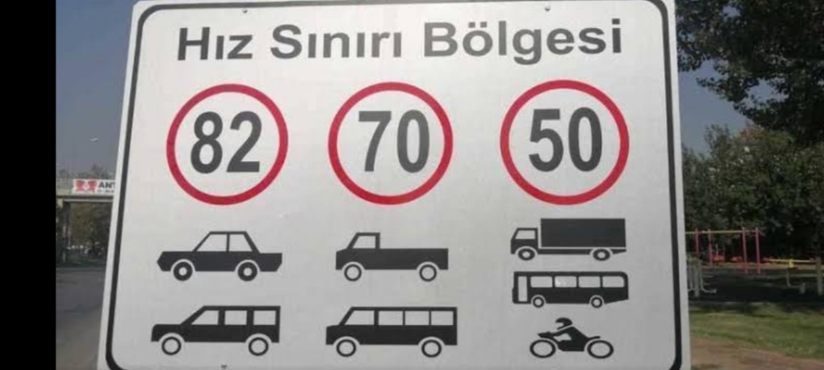 Turkish Speed Limit (82) Blank Meme Template