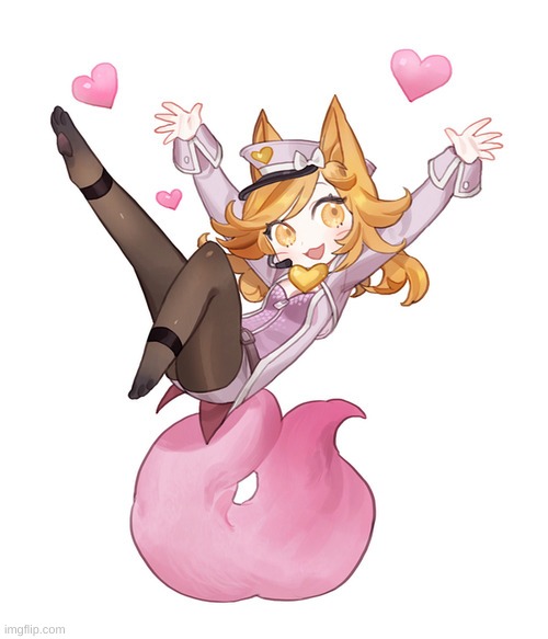 fox girl | image tagged in fox girl | made w/ Imgflip meme maker