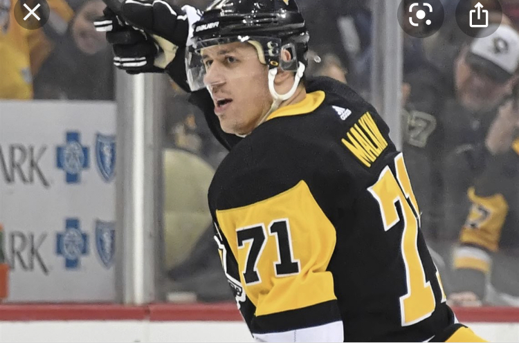 When Malkin see Crosby back from his injury Blank Meme Template