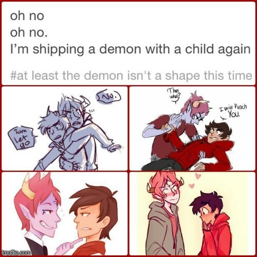 I know this isn’t anime but I need my fellow weebs to see this ship | image tagged in svtfoe | made w/ Imgflip meme maker