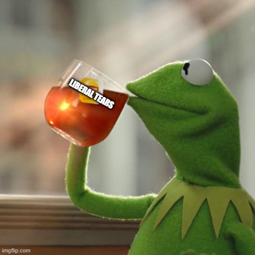 But That's None Of My Business Meme | LIBERAL TEARS | image tagged in memes,but that's none of my business,kermit the frog | made w/ Imgflip meme maker