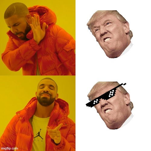 Sunglasses rule | image tagged in memes,drake hotline bling | made w/ Imgflip meme maker