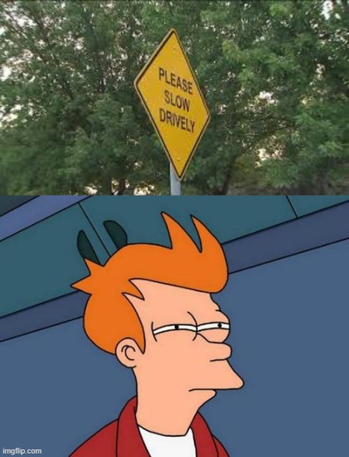 image tagged in memes,futurama fry,funny,slow,drively | made w/ Imgflip meme maker