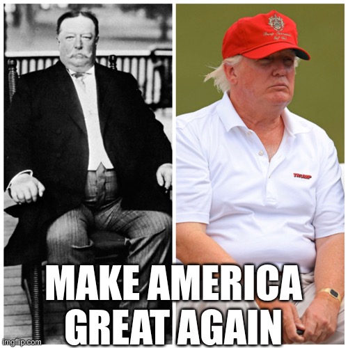 Promise Kept | MAKE AMERICA
GREAT AGAIN | image tagged in donald trump,obese | made w/ Imgflip meme maker