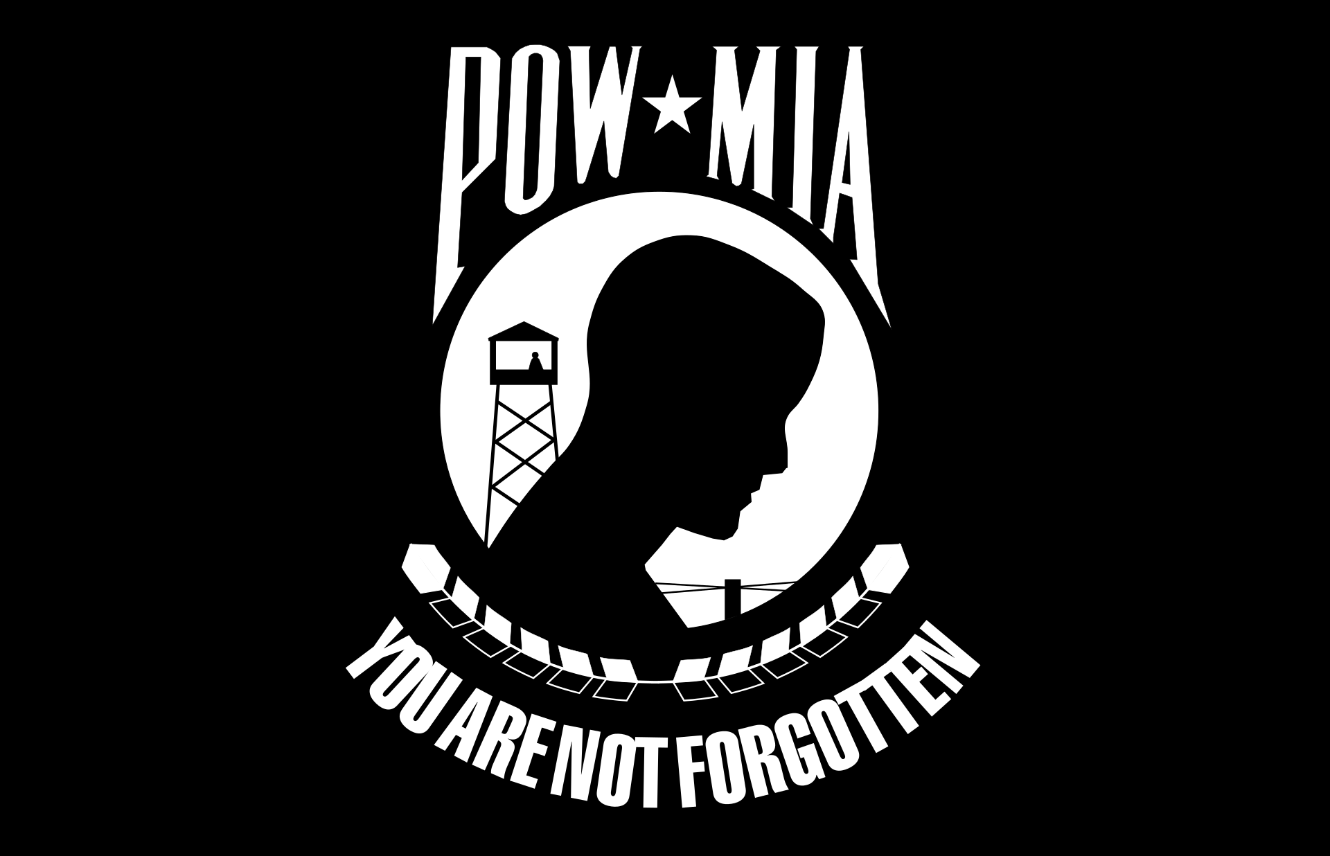 MIA/POW Flag Blank Meme Template