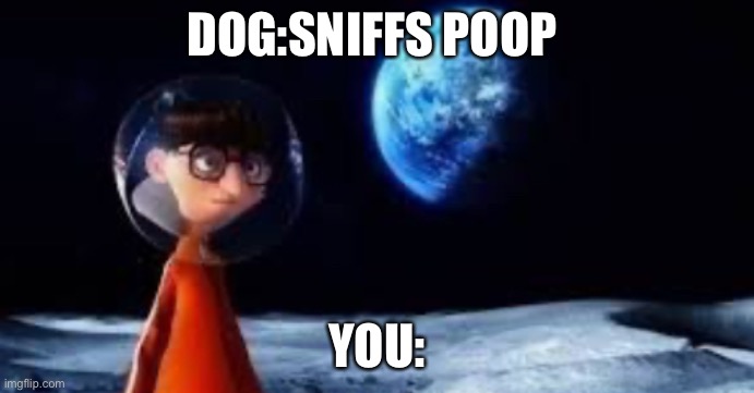 Dogs Sniffing poop | DOG:SNIFFS POOP; YOU: | image tagged in oh poop vector | made w/ Imgflip meme maker