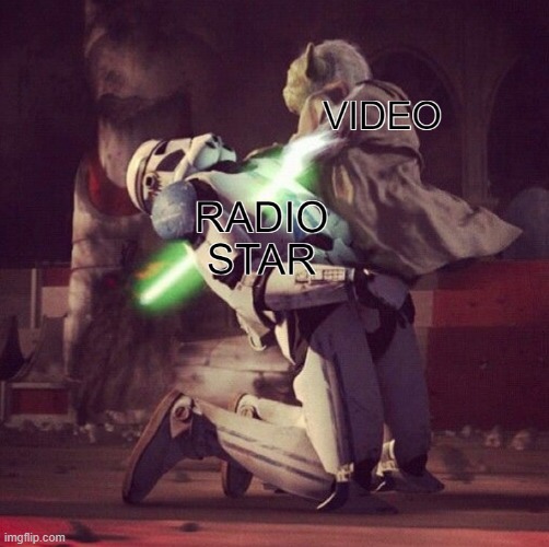 Kill you I must | image tagged in star wars,video,radio,yoda,clone trooper | made w/ Imgflip meme maker