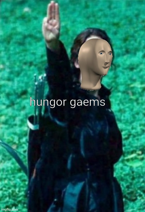 Here Y'all go | hungor gaems | image tagged in hunger games | made w/ Imgflip meme maker