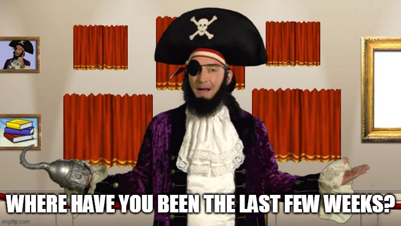 PATCHY CMON | WHERE HAVE YOU BEEN THE LAST FEW WEEKS? | image tagged in patchy cmon | made w/ Imgflip meme maker