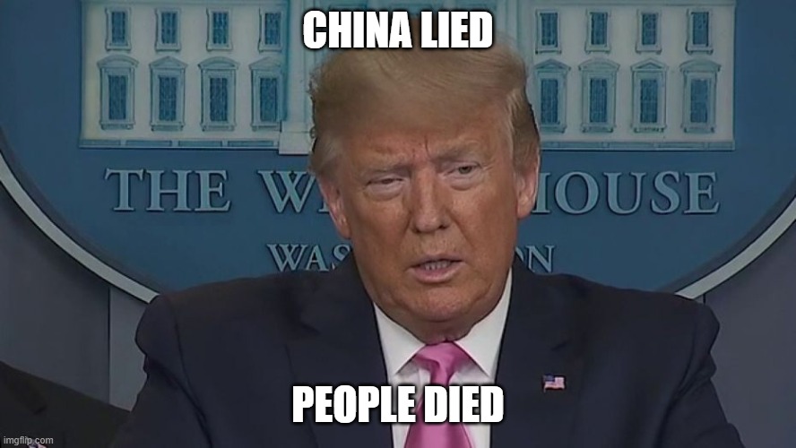 China Lied. People Died. | CHINA LIED; PEOPLE DIED | image tagged in if only you knew how bad things really are | made w/ Imgflip meme maker