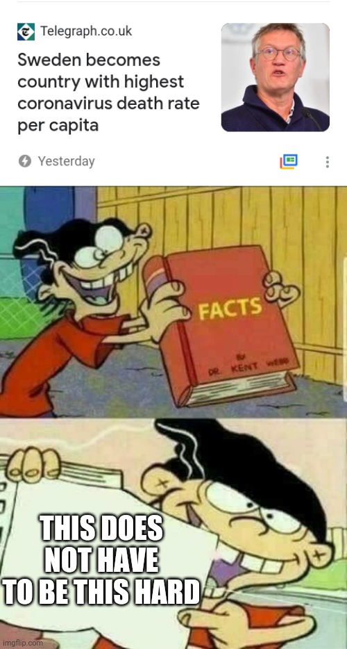 THIS DOES NOT HAVE TO BE THIS HARD | image tagged in double d facts book | made w/ Imgflip meme maker