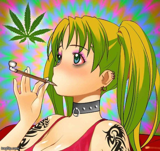 Anime Weed | image tagged in anime weed | made w/ Imgflip meme maker