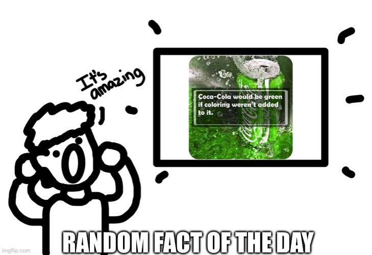 Random thing of the day | RANDOM FACT OF THE DAY | image tagged in random | made w/ Imgflip meme maker