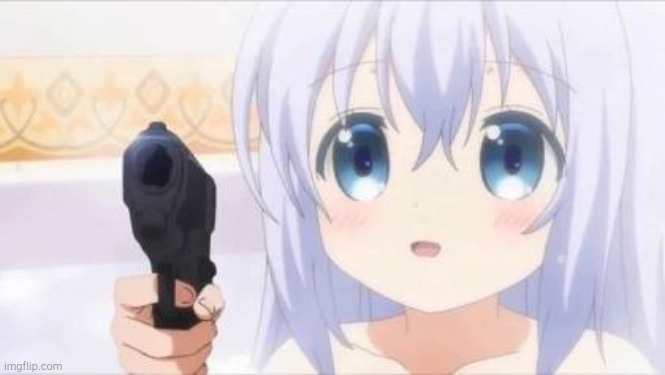 anime girl with a gun Memes & GIFs - Imgflip