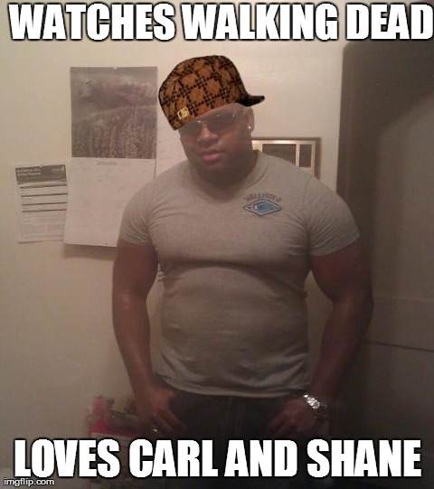 WATCHES WALKING DEAD LOVES CARL AND SHANE | made w/ Imgflip meme maker