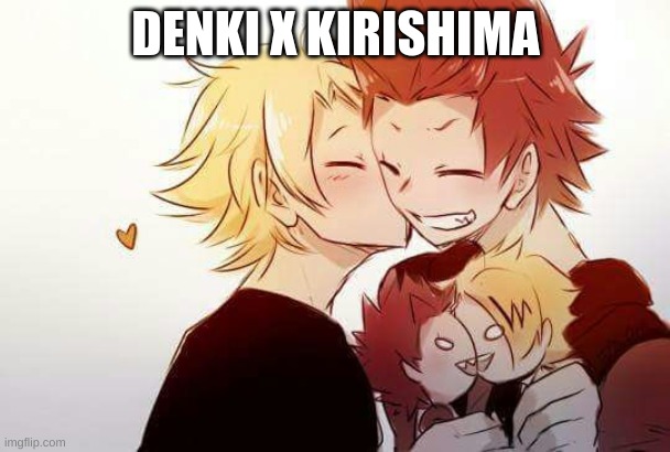 Bnha Ship Rant Part 2 | DENKI X KIRISHIMA | image tagged in bnha,my hero academia,anime | made w/ Imgflip meme maker