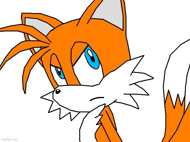 angry tails | image tagged in angry tails | made w/ Imgflip meme maker