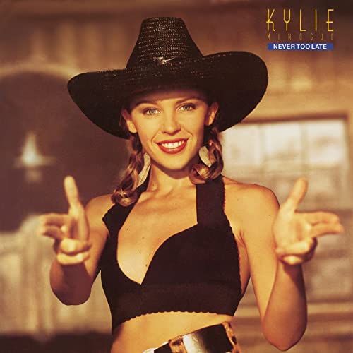 High Quality Kylie Never Too Late album cover Blank Meme Template