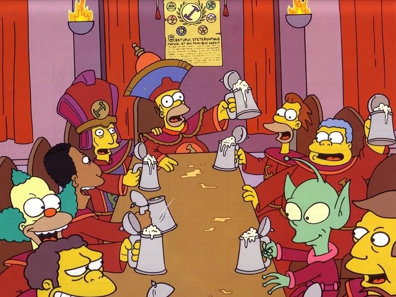 Simpsons Stonecutters Blank Meme Template
