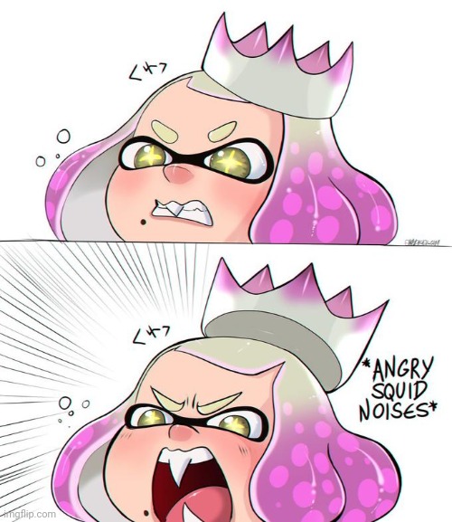 *angry squid noises* | image tagged in angry squid noises | made w/ Imgflip meme maker