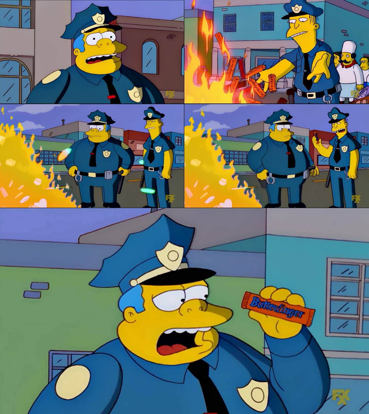 Ni el fuego los quiere Blank Meme Template