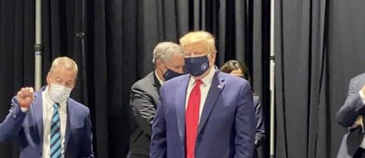 High Quality Trump Mask Blank Meme Template