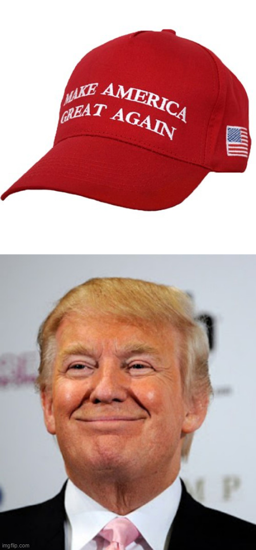 image tagged in donald trump approves,maga hat | made w/ Imgflip meme maker