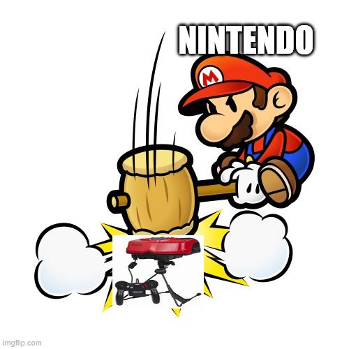 Mario Hammer Smash | NINTENDO | image tagged in memes,mario hammer smash | made w/ Imgflip meme maker
