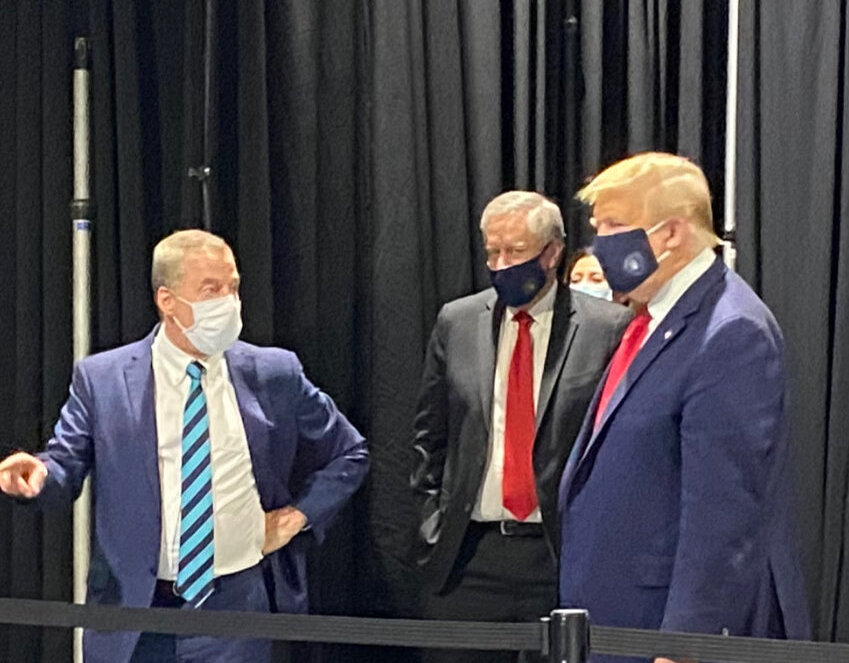 Trump in Mask Blank Meme Template