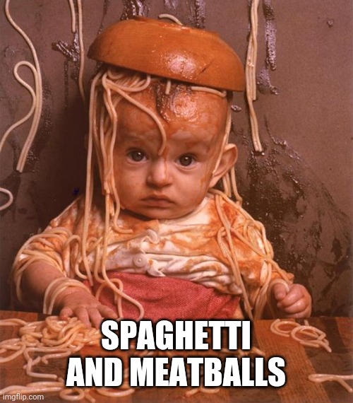 spaghetti | SPAGHETTI AND MEATBALLS | image tagged in spaghetti | made w/ Imgflip meme maker