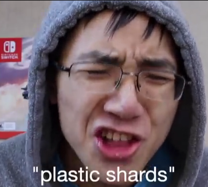 Plainrock124 "plastic shards" Blank Meme Template