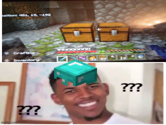 plz explain | image tagged in blank white template,minecraft,funny memes | made w/ Imgflip meme maker