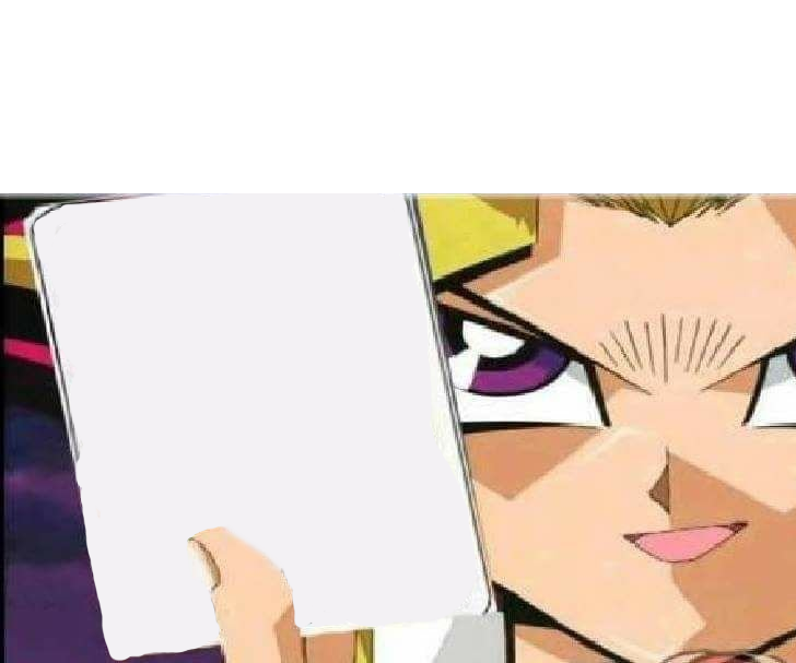 Anime trap card Blank Template Imgflip