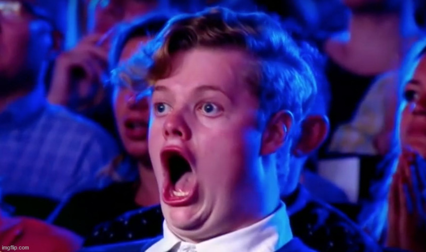 When she says yes to smash | image tagged in surprised open mouth | made w/ Imgflip meme maker