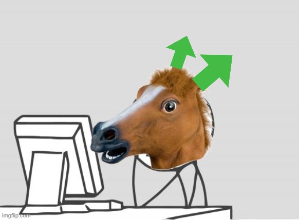 Computer Horse Meme | image tagged in memes,computer horse | made w/ Imgflip meme maker