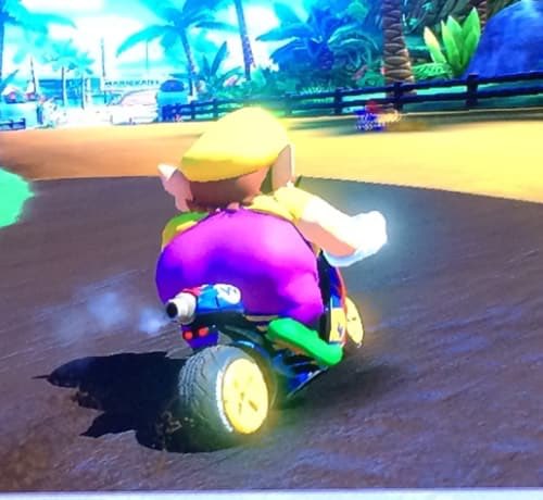 High Quality Wario dummy thicc Blank Meme Template