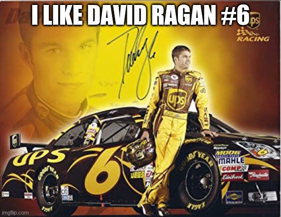 david ragan "the ups guy" | I LIKE DAVID RAGAN #6 | image tagged in david ragan the ups guy | made w/ Imgflip meme maker