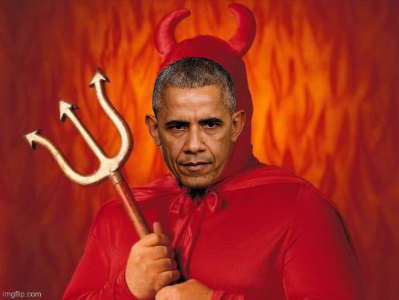 Obama Devil Blank Meme Template