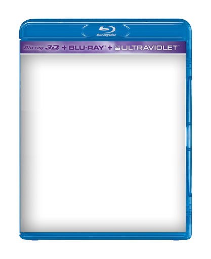 Blank blu-ray + ultraviolet transparent cover Blank Meme Template