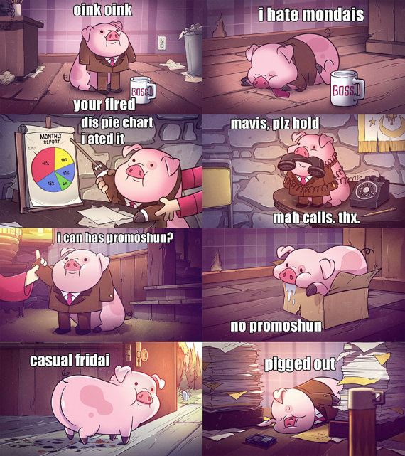 Waddles the Boss Compilation Blank Meme Template