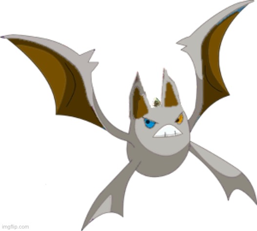 So I deceded to fuse crobat with a bokoblin and a keese | made w/ Imgflip meme maker