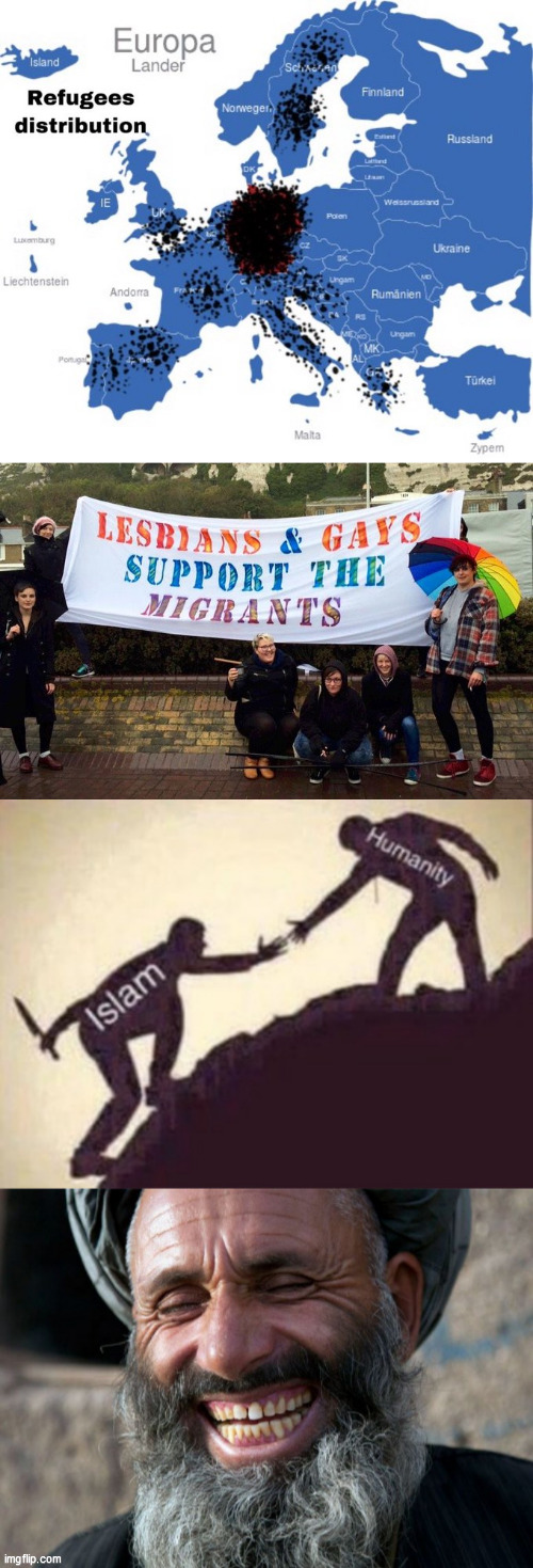 invade us if your gay meme